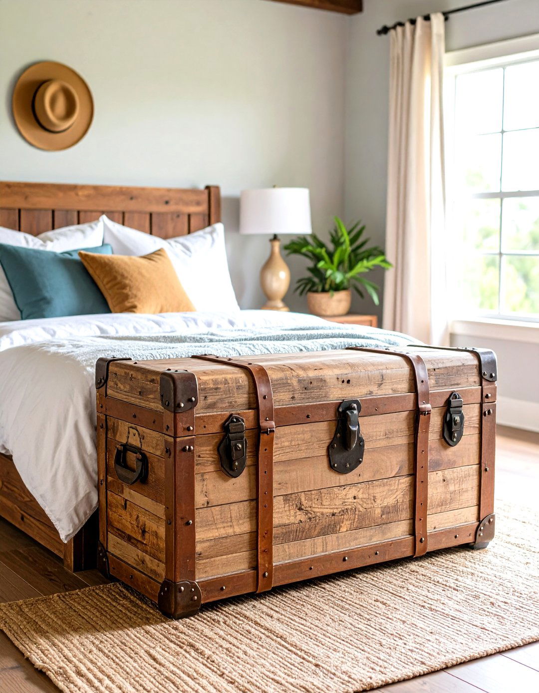 Rustic Storage Trunk Cowboy Room Decor - 20 Cowboy Room Decor Ideas
