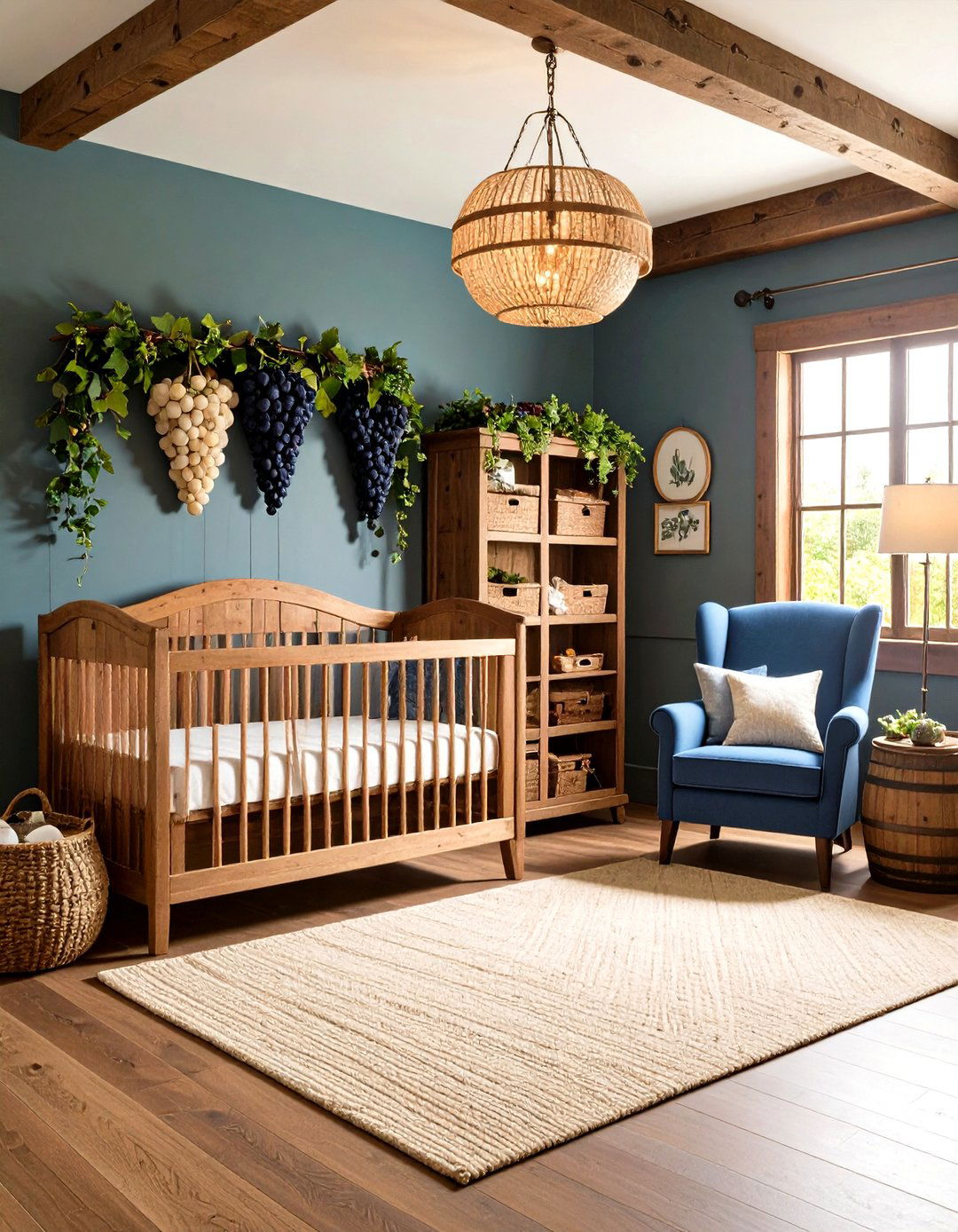 Rustic Vineyard Cottage Nursery - 20 Rustic Nursery Ideas