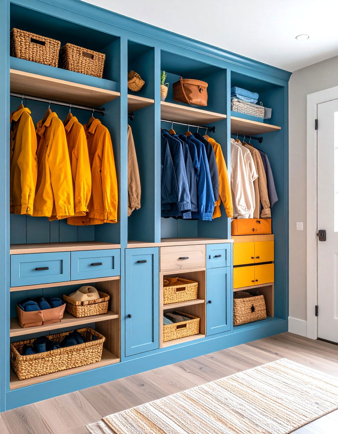 Rustic Wainscoting with Built in Storage - 20 Rustic Wainscoting Ideas