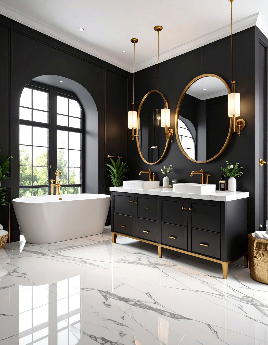 Rustic Wood Powder Room - 20 Powder Room Ideas