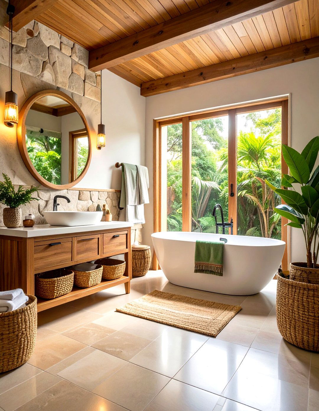 Safari Explorer Kids Bathroom Design - 20 Kids Bathroom Ideas