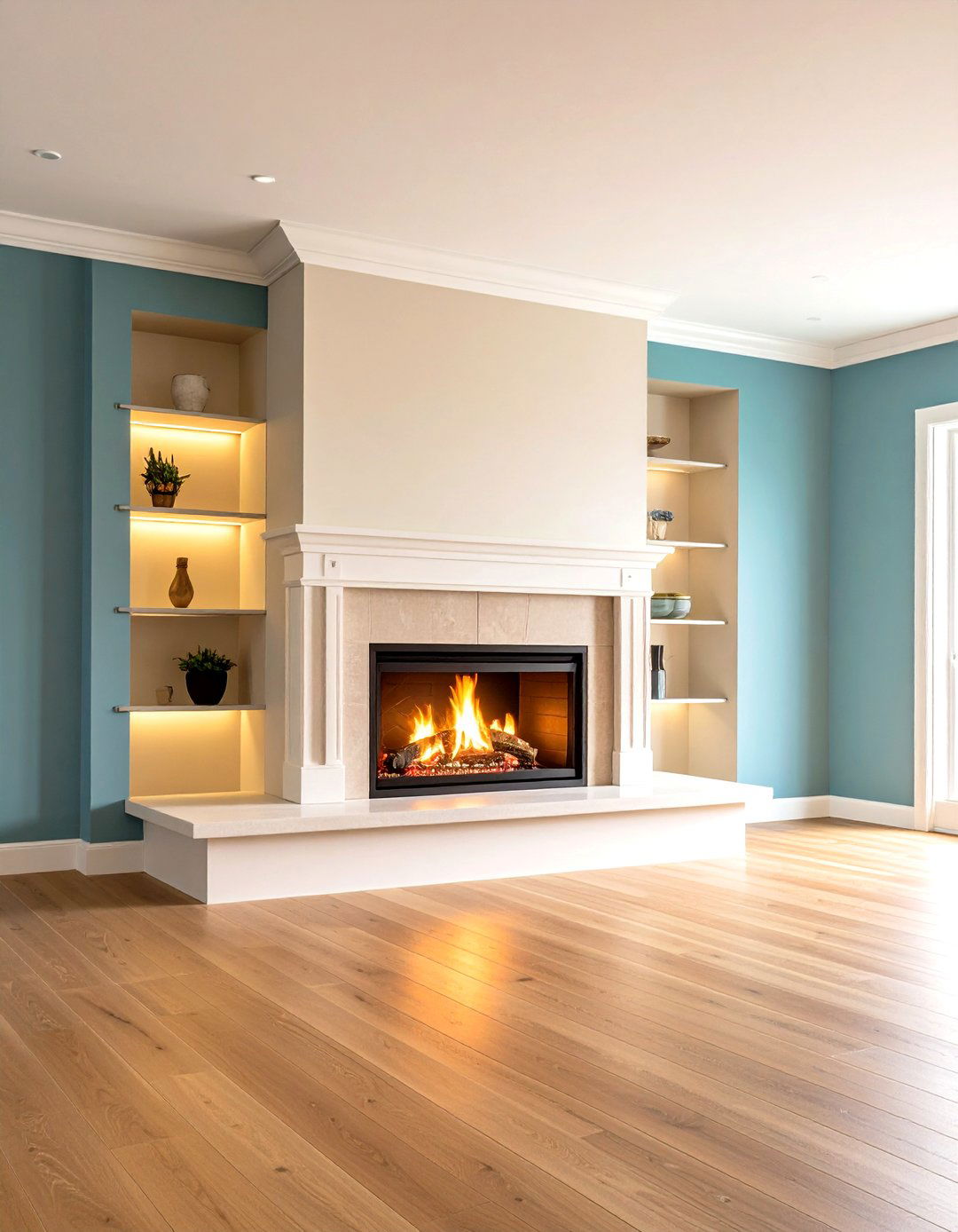 Safety First Venting Optimized Fireplace - 20 Floor to Ceiling Fireplace Ideas