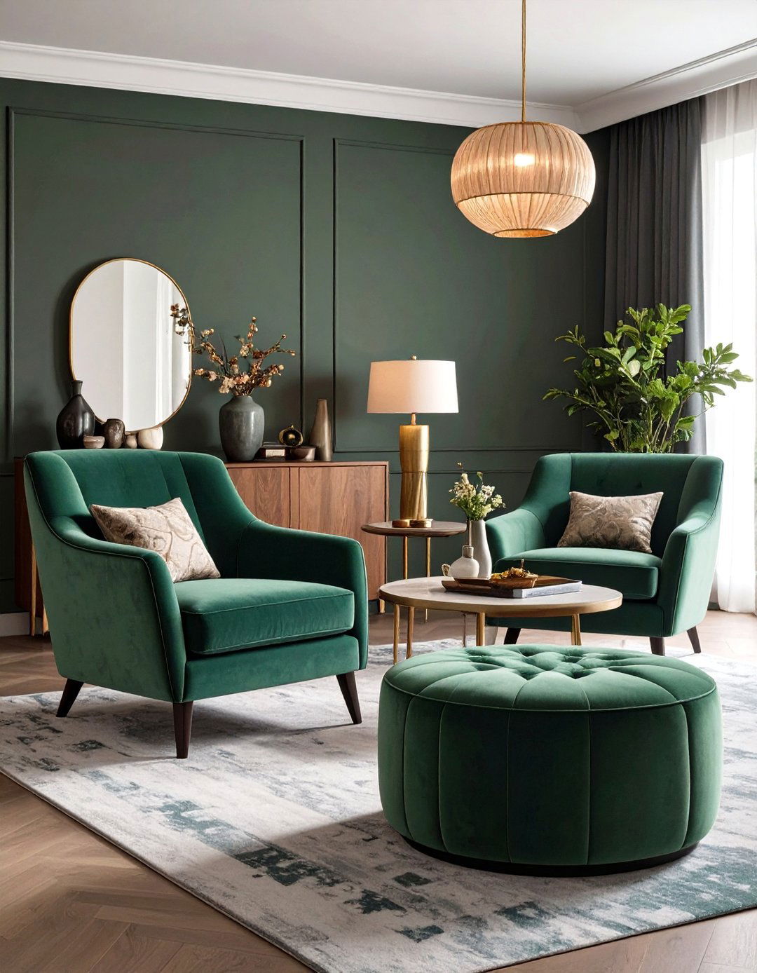 Sage Green Accent Furniture - 20 Sage Green Living Room Ideas