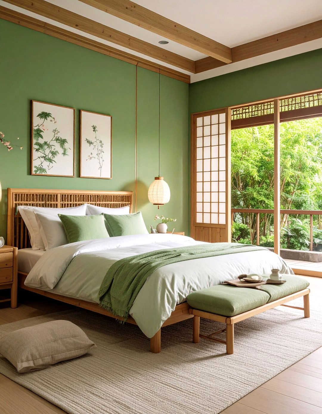 Sage Green Chinoiserie Bedroom Color Schemes - 20 Chinoiserie Bedroom Ideas