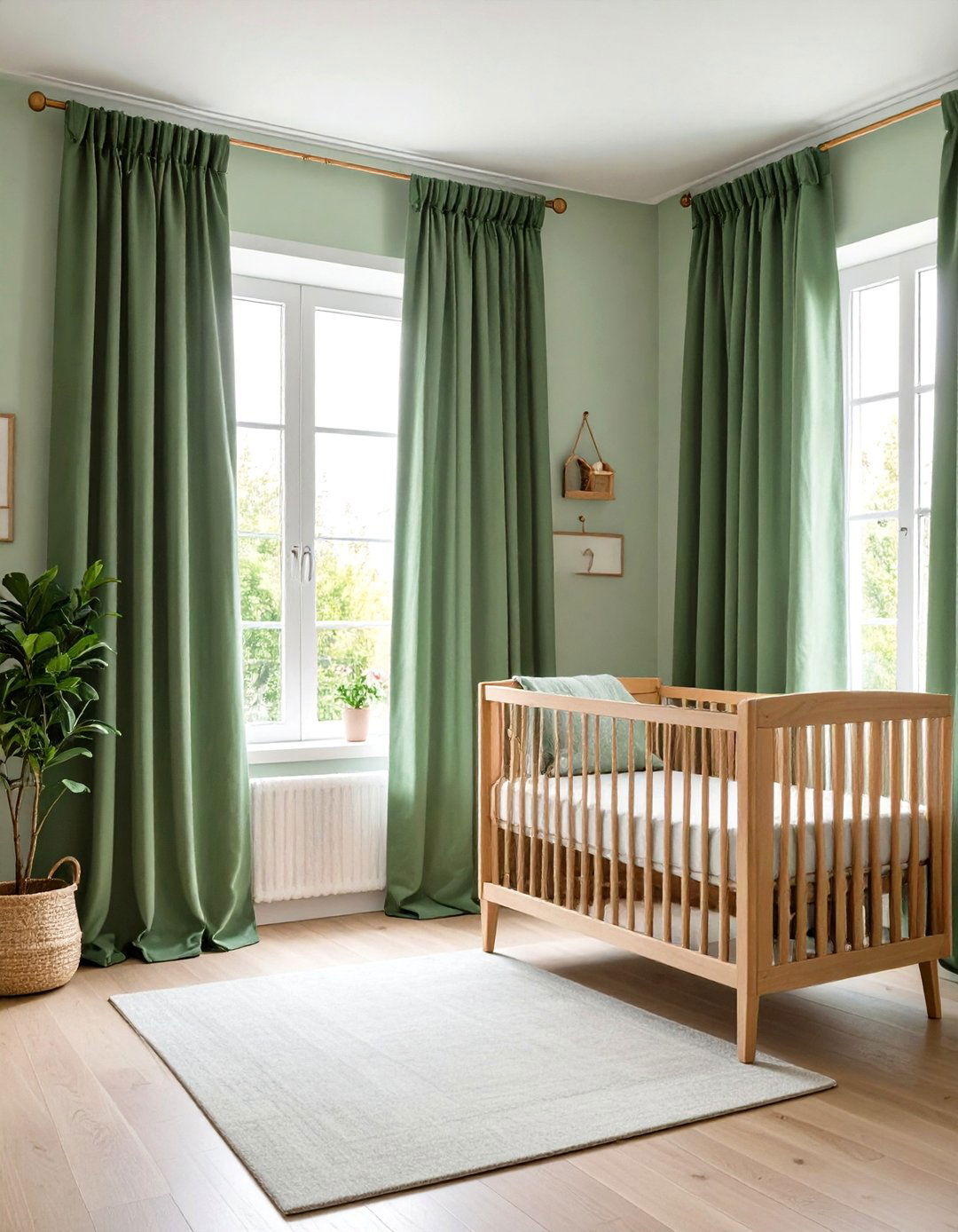 Sage Green Curtains - 20 Sage Green Decor Ideas
