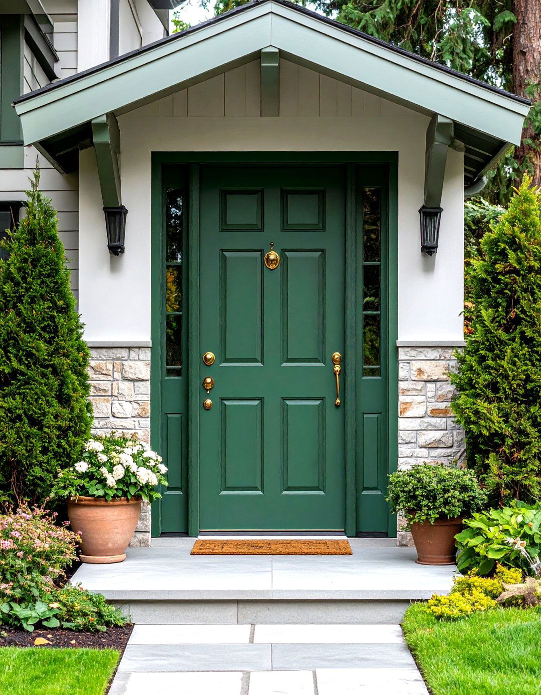 Sage Green Mid Century Front Door - 20 Mid Century Front Door Colors