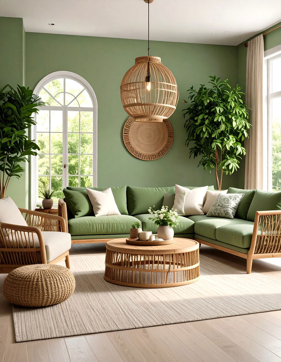 Sage Green Monochromatic Color Scheme for Rooms - 20 Monochromatic Color Schemes for Rooms