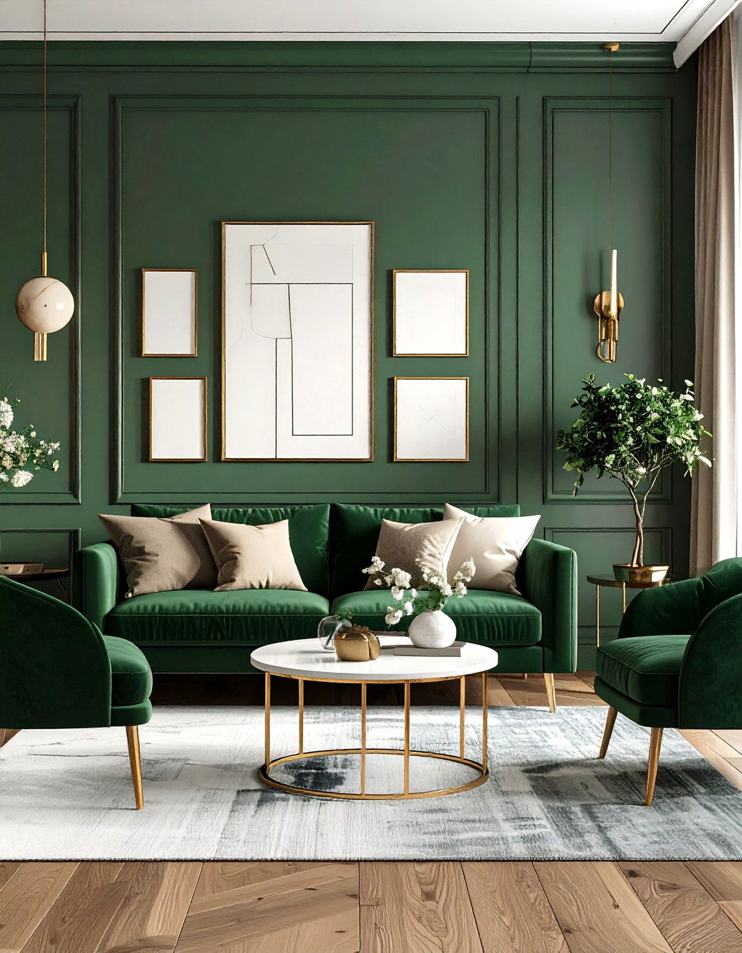 Sage Green Sherwin Williams Clary Sage Accent Wall Drama - 20 Sage Green Paint Color Ideas