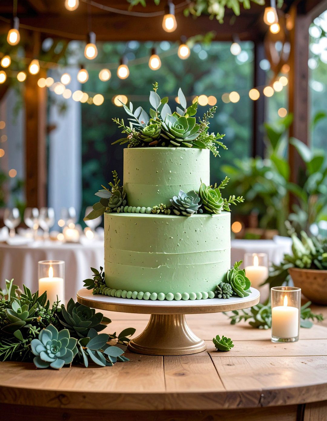 Sage Green Wedding Cake - 20 Sage Green Wedding Ideas