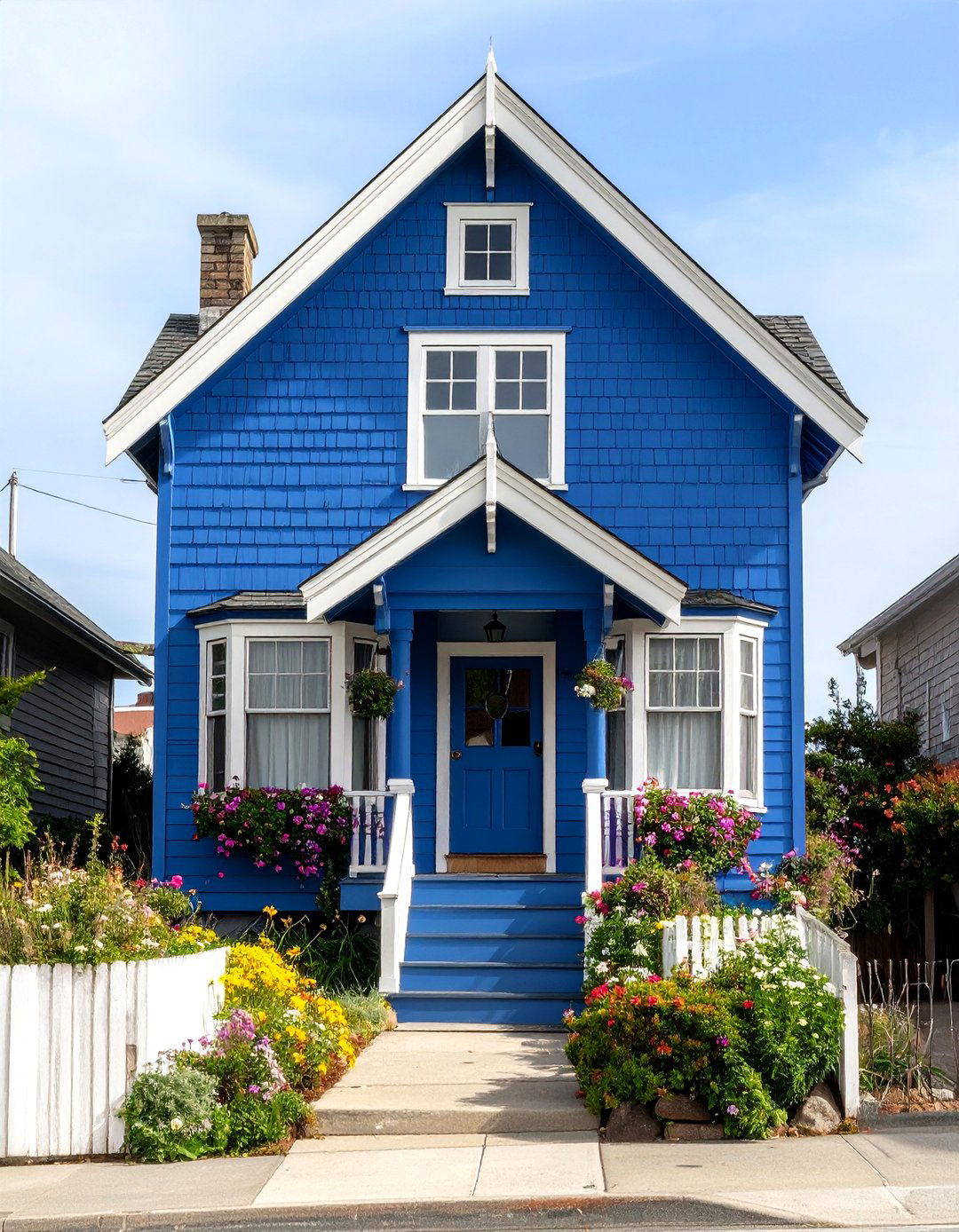 San Miguel Blue Victorian House Color - 20 blue victorian house colors
