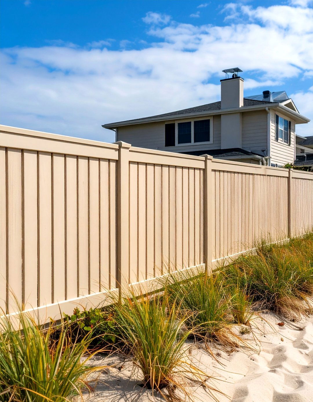 Sand - 20 Vinyl Fence Colors