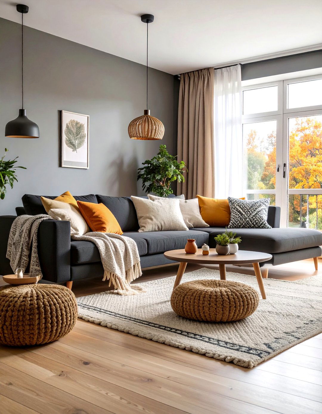 Scandinavian Black Couch Living Room - 20 Living Room Ideas With Black Couches