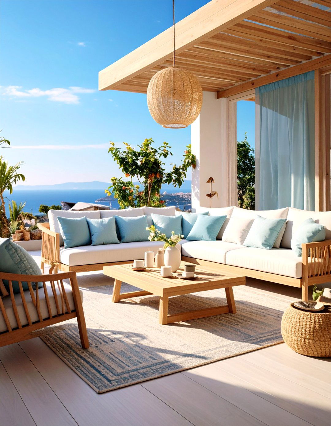Scandinavian California Room with Natural Wood Elements - 20 California Room Design Ideas