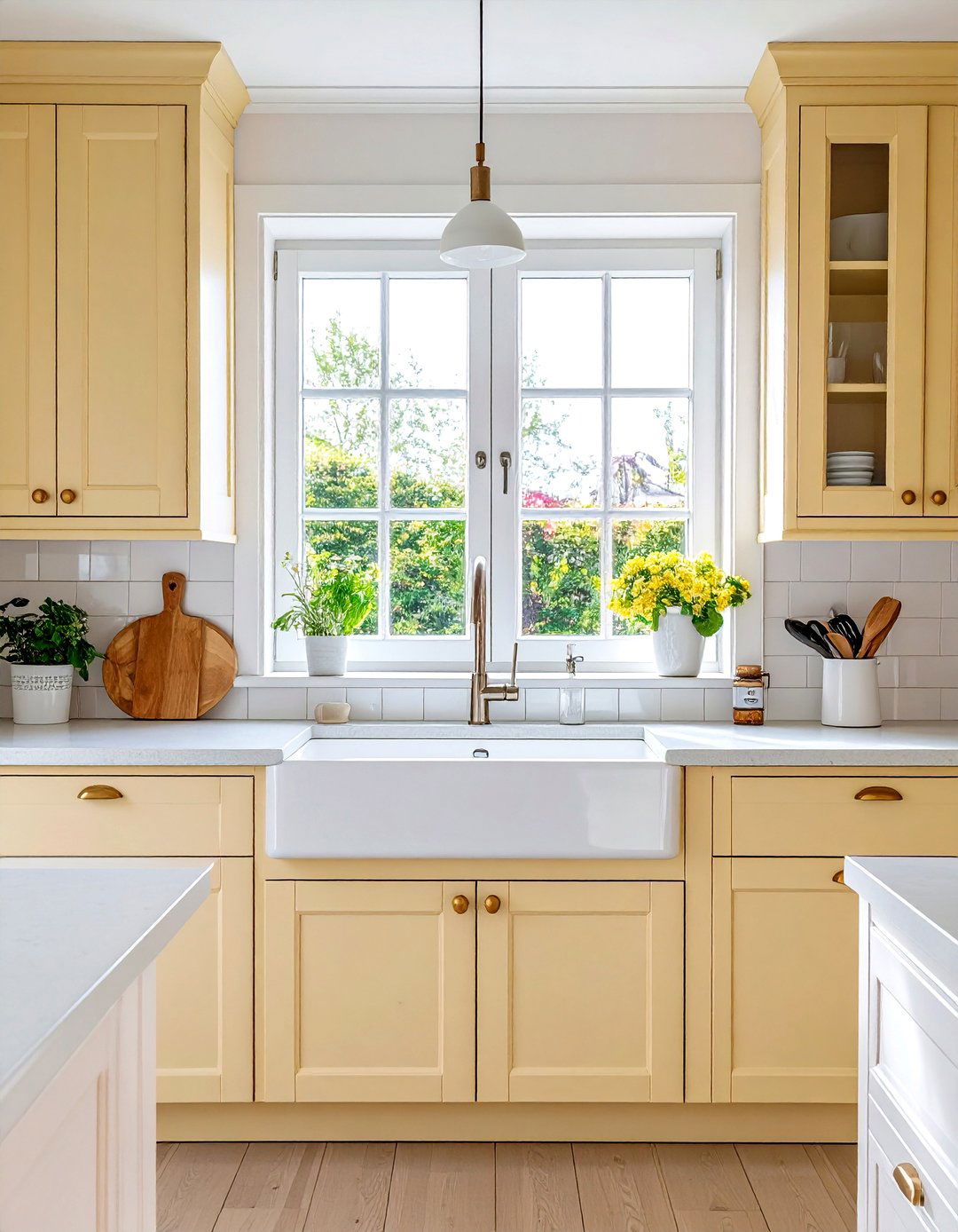 Scandinavian Clean Line Kitchen Window Over Sink - 20 Kitchen Window Ideas Over Sink