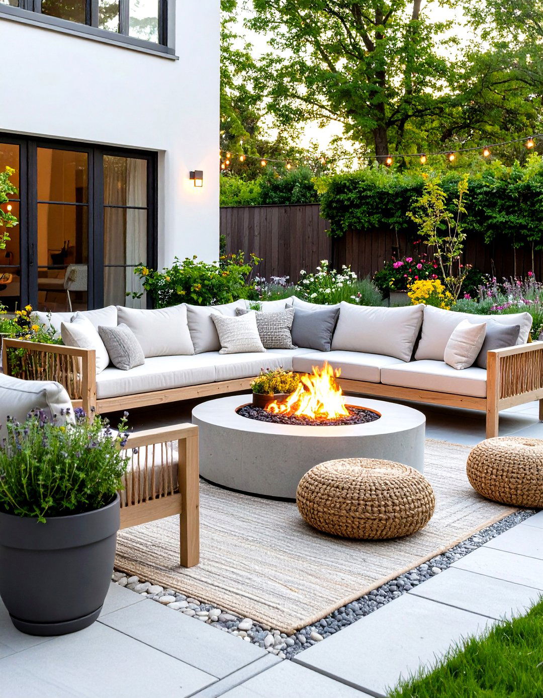 Scandinavian Hygge Patio Ideas With Firepit - 20 Patio Ideas With Firepit