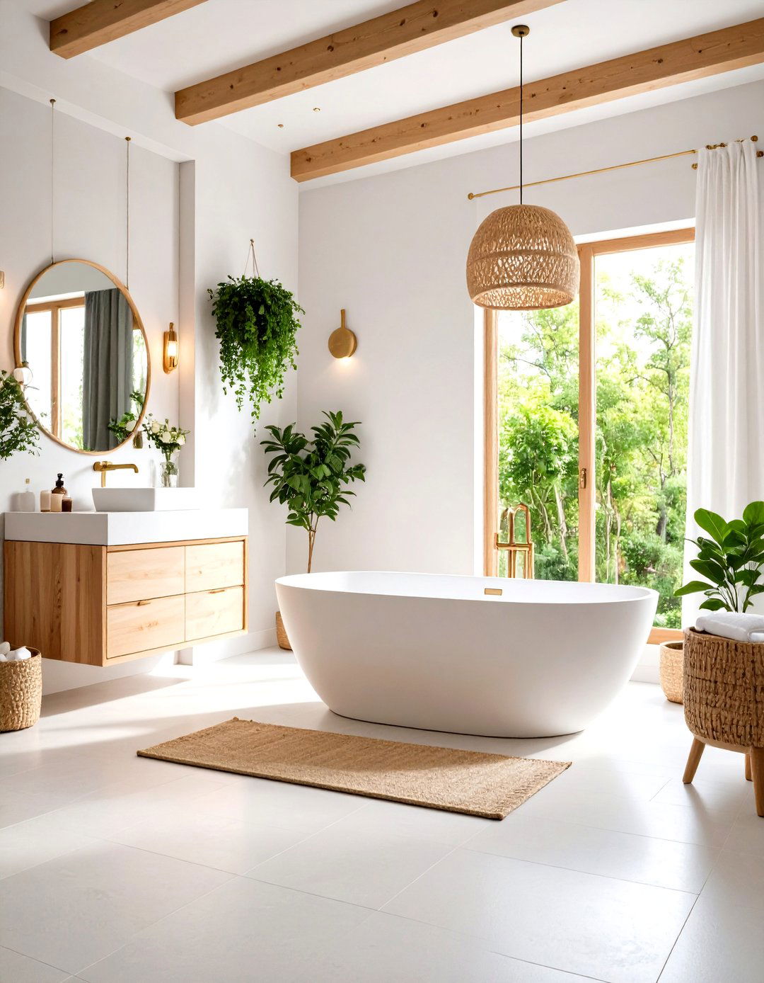 Scandinavian Hygge Primary Bathroom - 20 Primary Bathroom Ideas