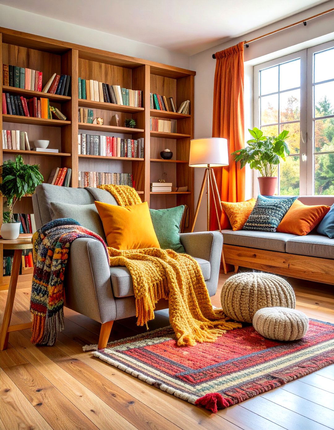 Scandinavian Hygge Reading Nook Design - 20 Scandinavian Interior Design Ideas