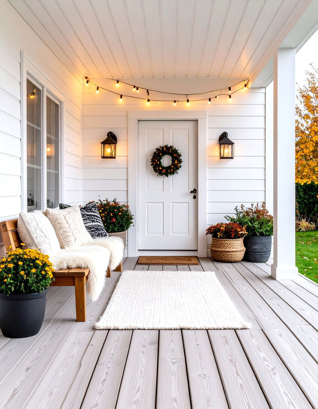 Scandinavian Inspired Modern Front Porch - 20 Modern Front Porch Ideas