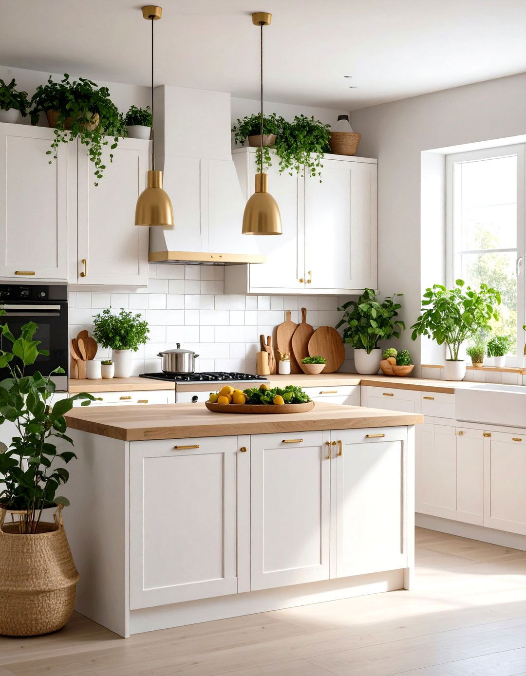 Scandinavian Inspired One Wall Kitchen - 20 One Wall Kitchen Ideas