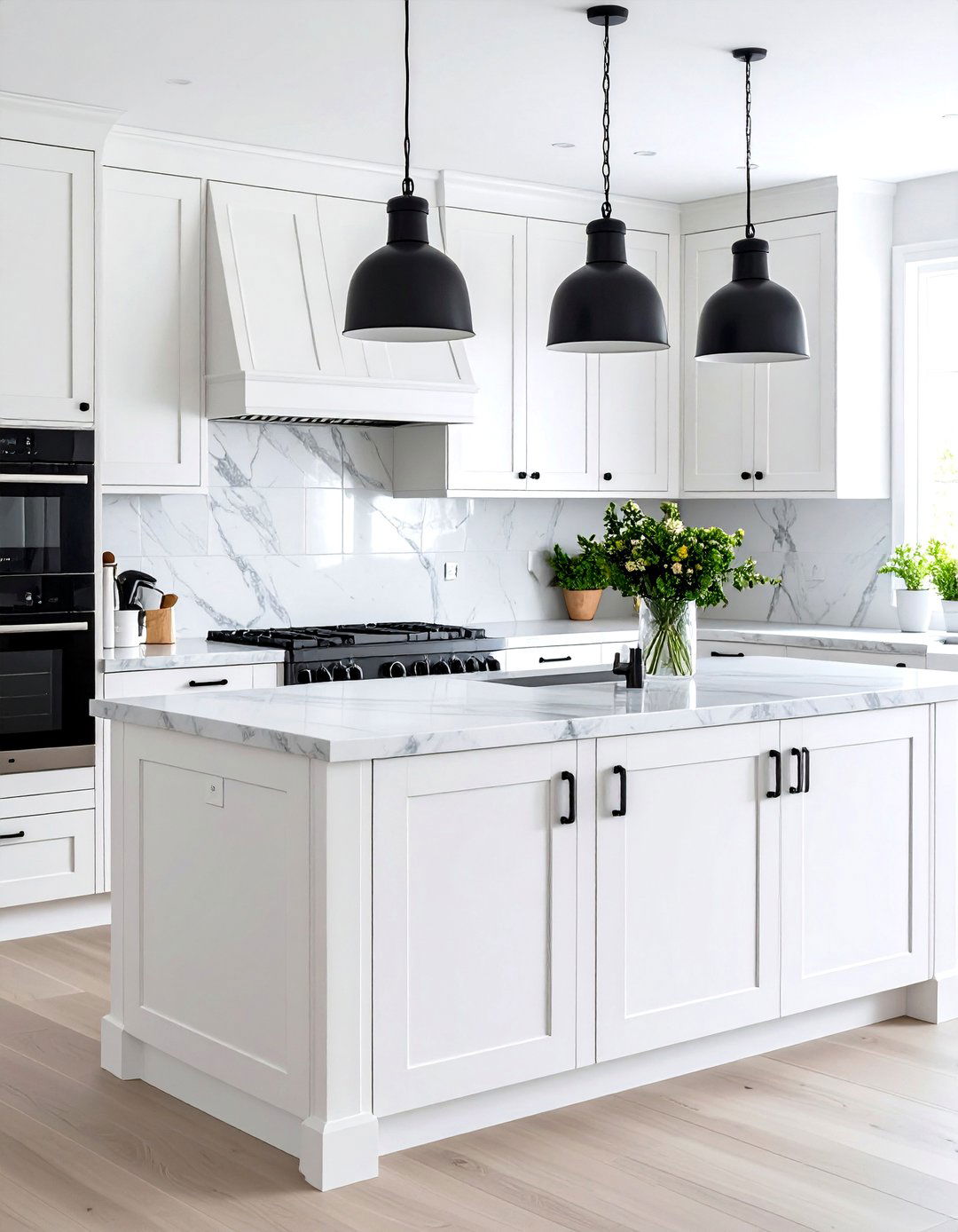 Scandinavian Inspired White Oak Cabinets Kitchen - 20 Kitchens With White Oak Cabinets
