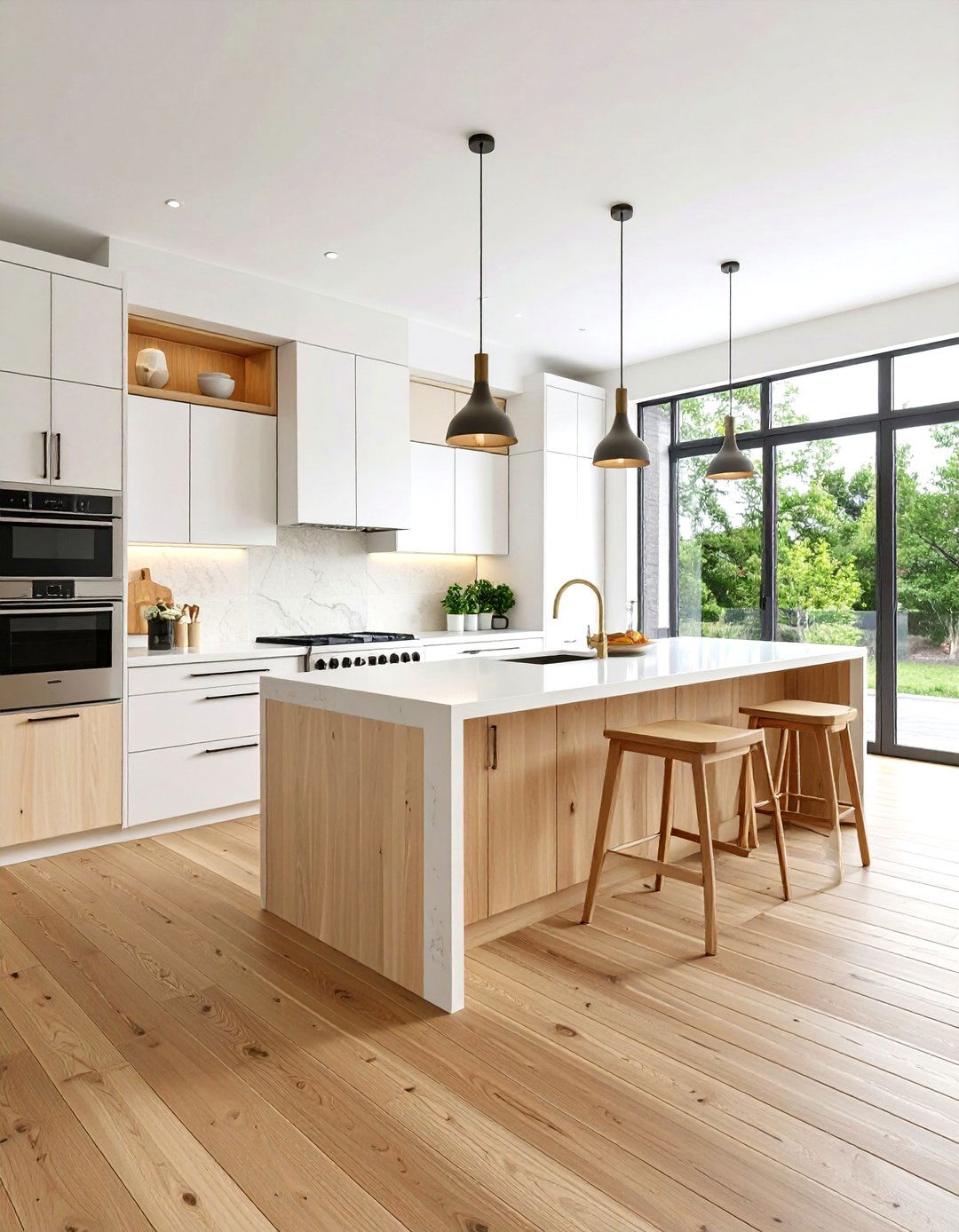 Scandinavian Japandi Maple Kitchen Cabinets - 20 Maple Kitchen Cabinets Ideas