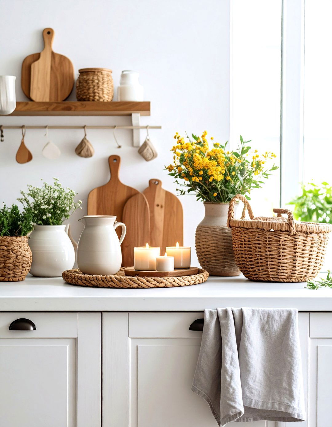 Scandinavian Kitchen Counter Hygge Haven - 20 Kitchen Counter Decor Ideas