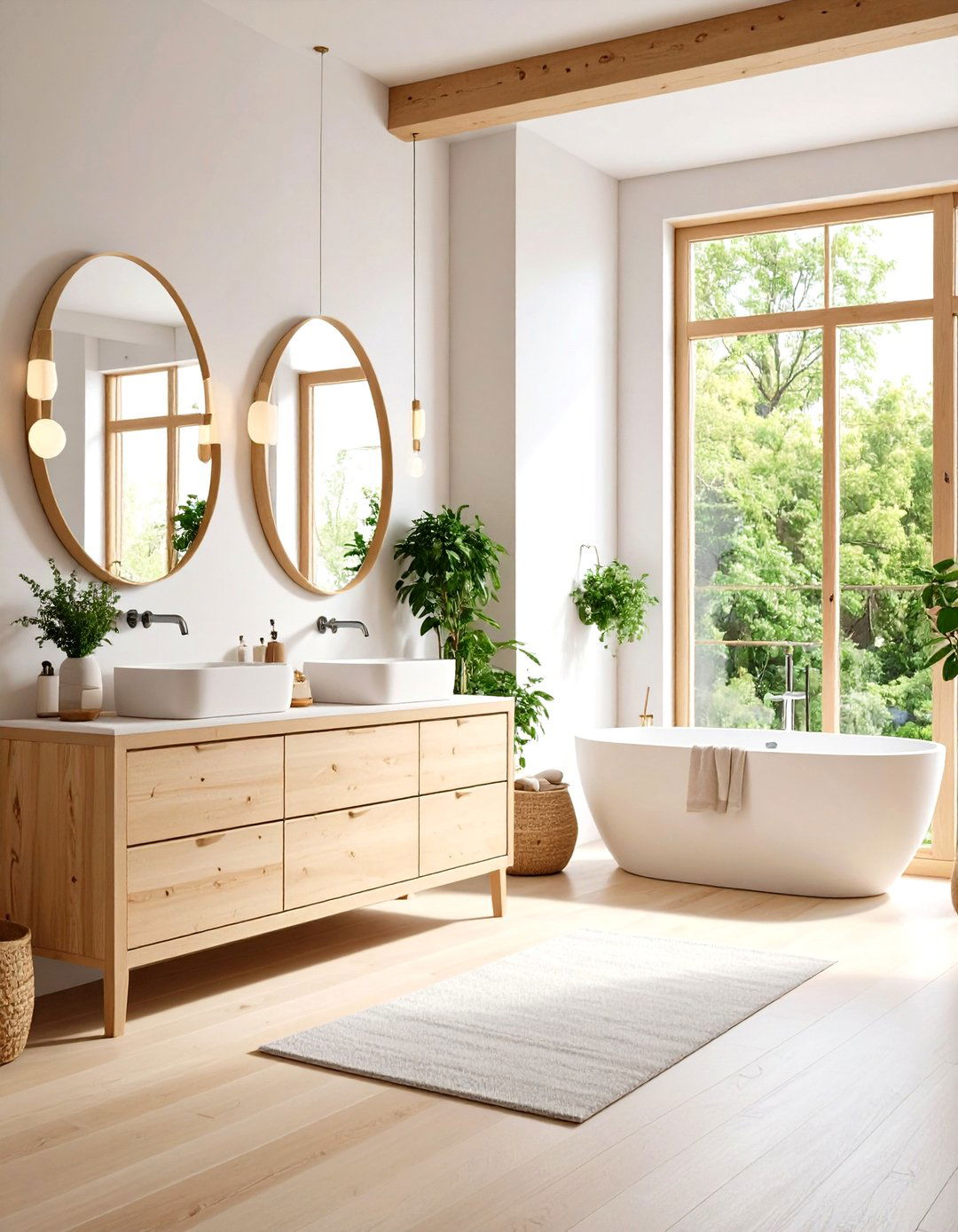 Scandinavian Light Minimalist Bathroom - 20 Minimalist Bathroom Ideas