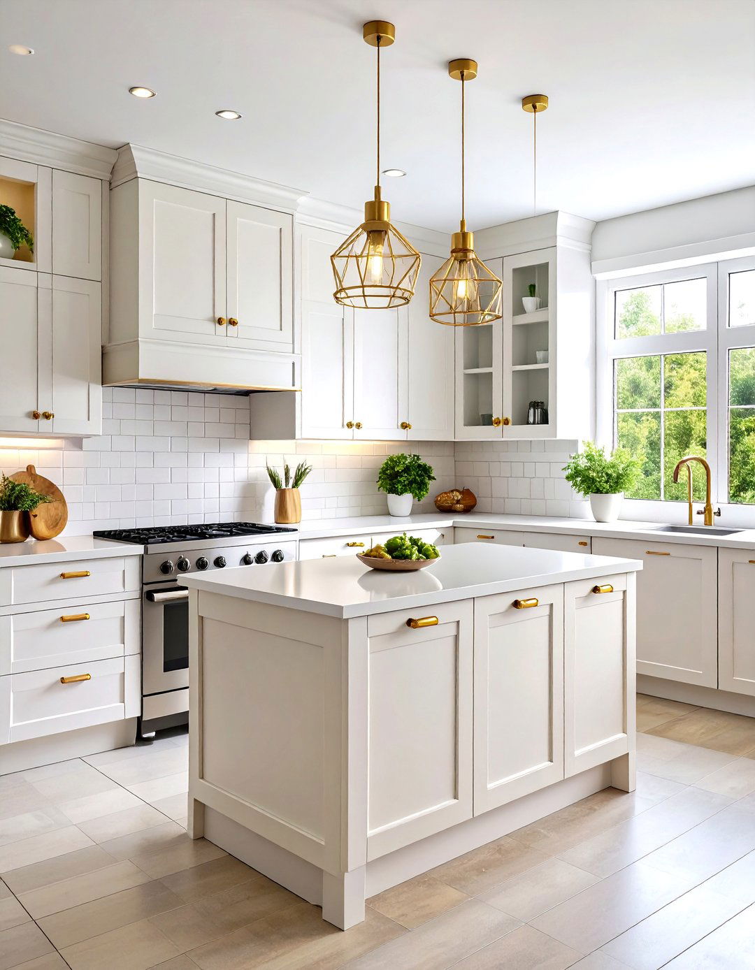 Scandinavian Light Wood Cabinet Kitchen with White Accents - 20 Kitchens With Light Wood Cabinets