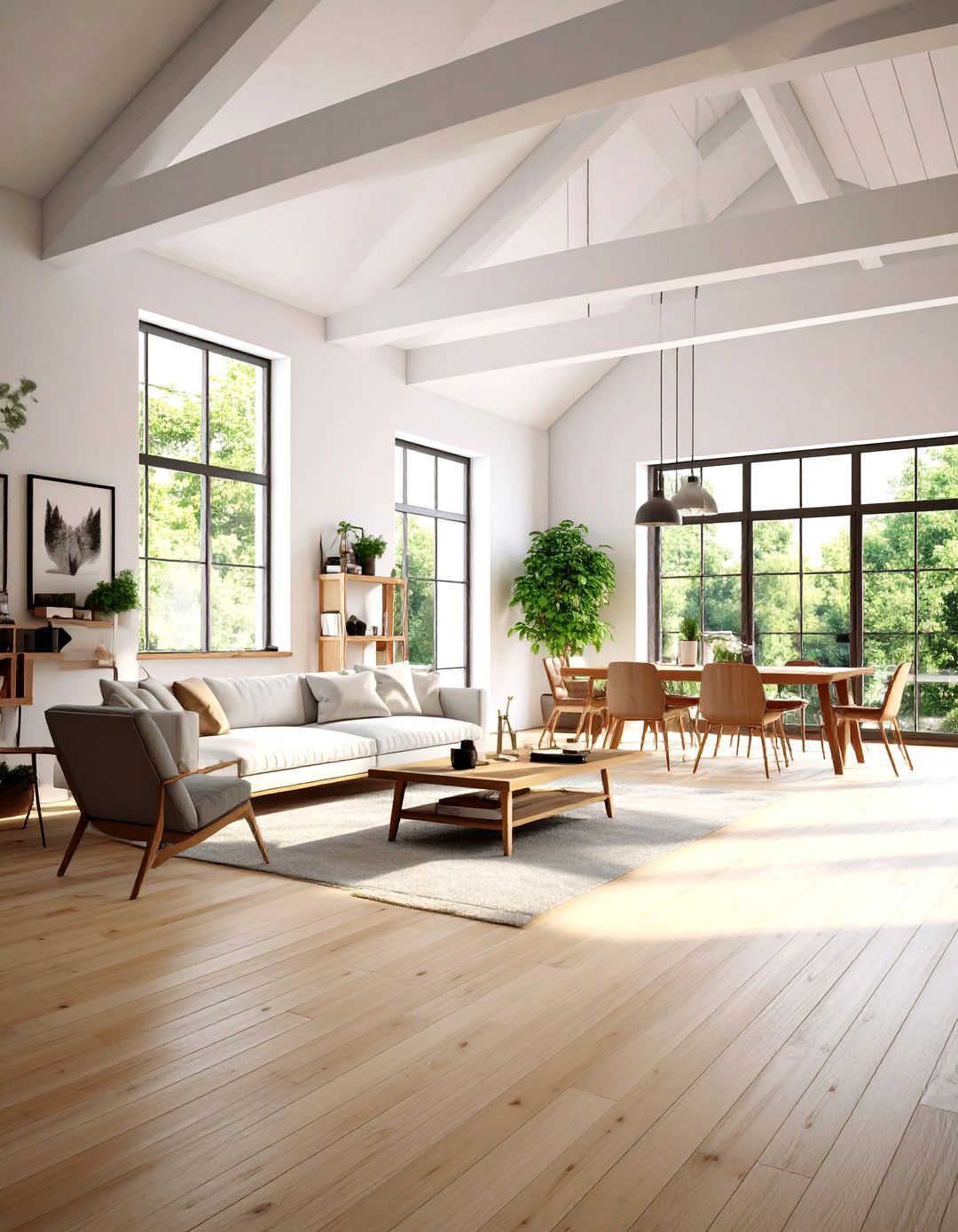 Scandinavian Minimalist Loft Theme - 20 Loft Ideas