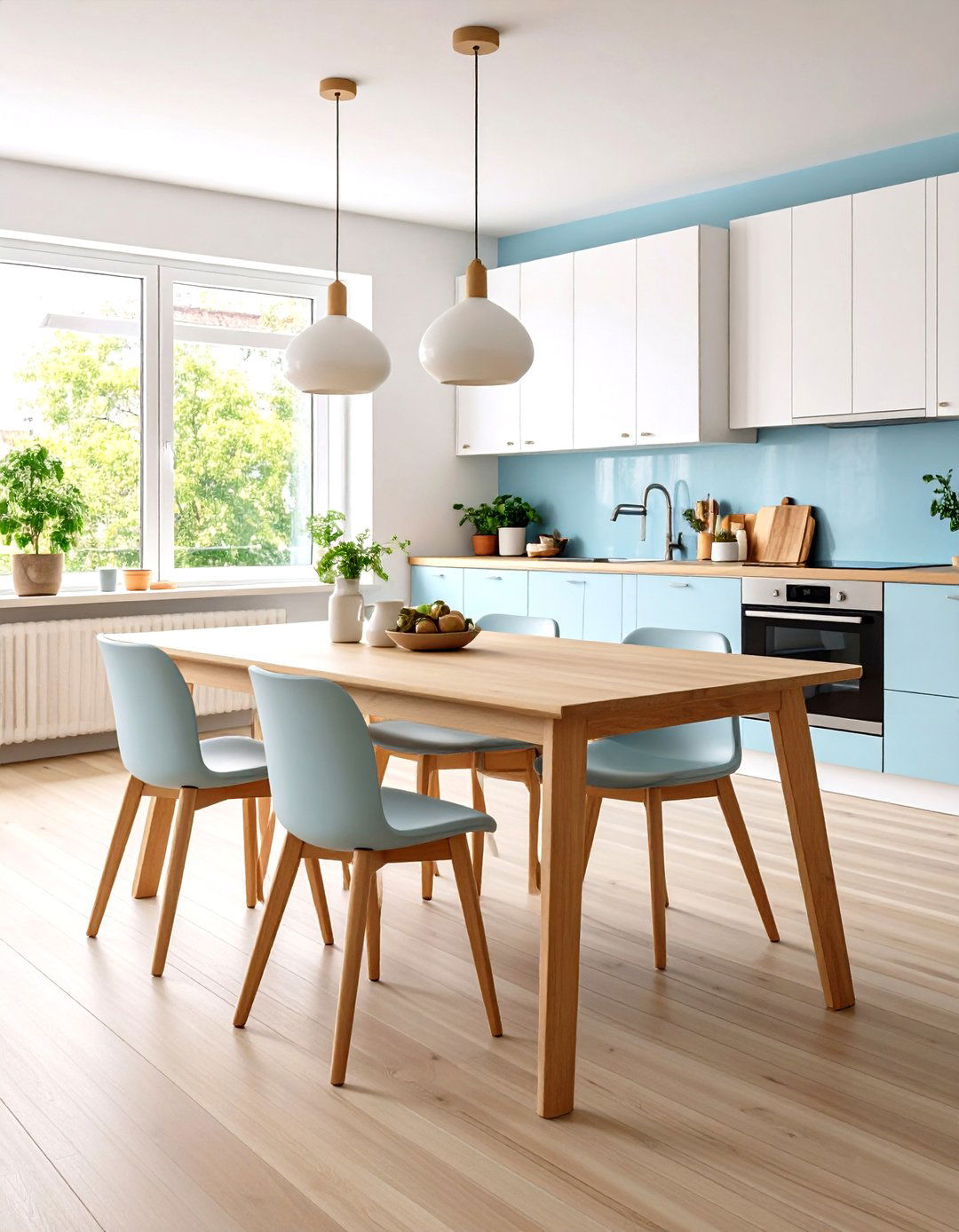 Scandinavian Minimalist Table - 20 Small Kitchen Table Ideas