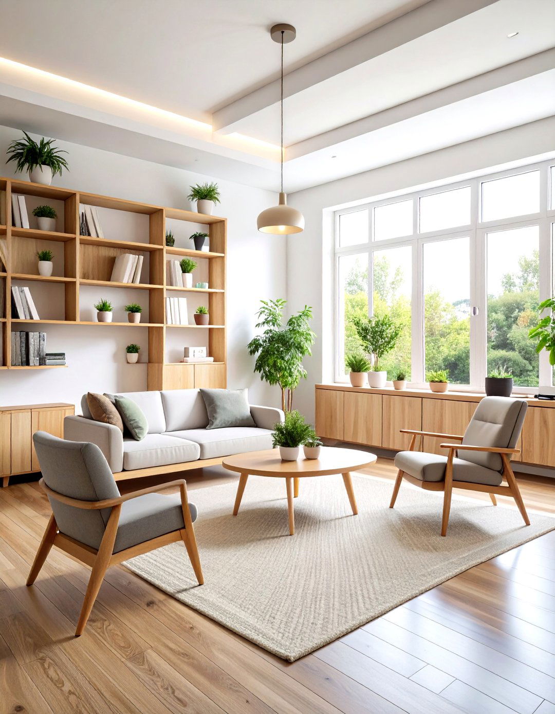 Scandinavian Minimalist Therapist Office Decor - 20 Therapist Office Decor Ideas
