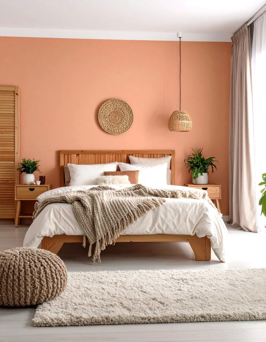 Scandinavian Peach Bedroom Hygge - 20 Peach Bedroom Ideas