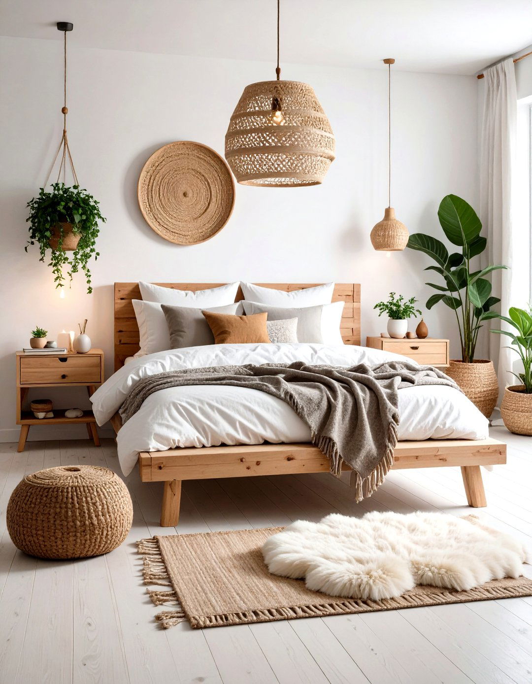 Scandinavian Rustic Bedroom Simplicity - 20 Rustic Bedroom Ideas