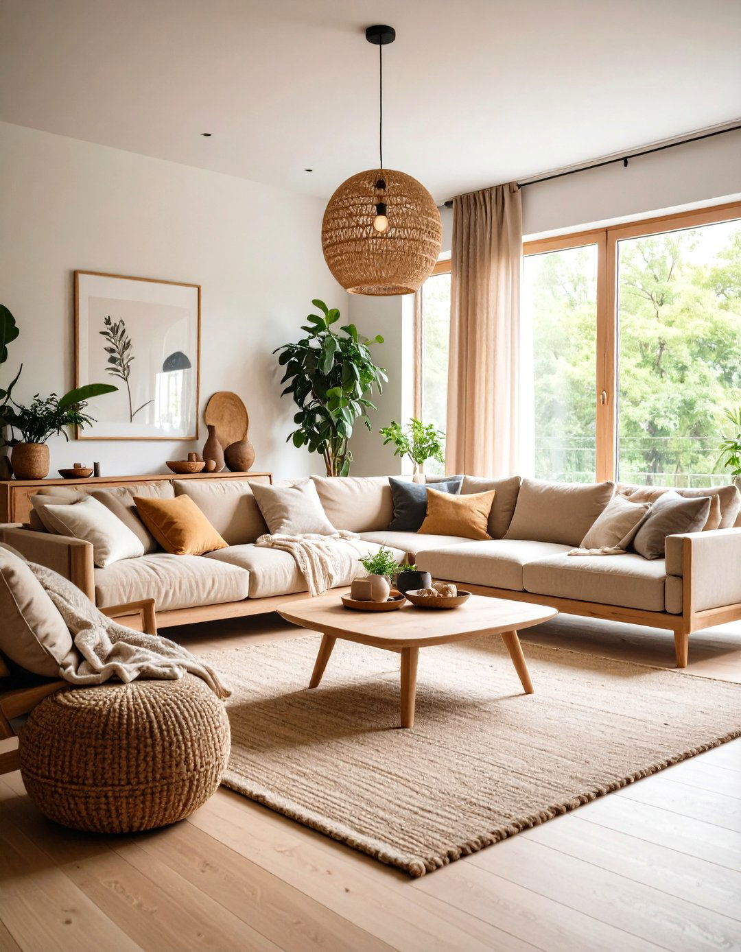 Scandinavian Simplicity - 20 Simple Living Room Ideas