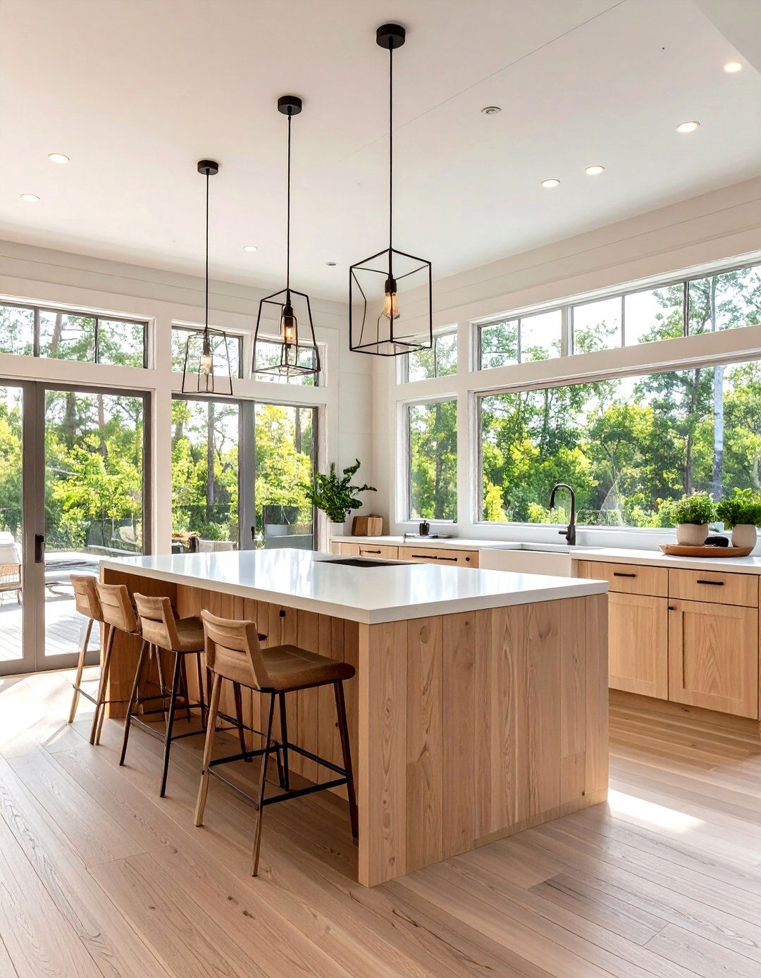 Scandinavian Simplicity Lanai Kitchen - 20 Lanai Kitchen Ideas