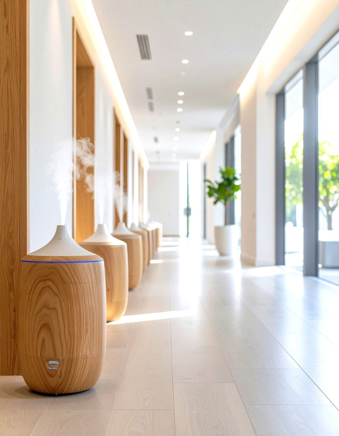 Scent and Sound to Welcome Hallway Ambiance - 20 Hallway Ideas