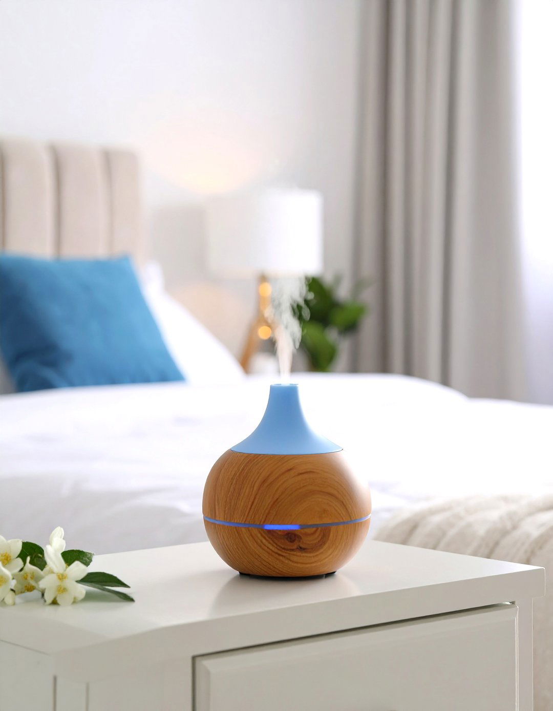 Scented Essential Oil Diffuser Romantic Bedroom Idea - 20 romantic bedroom ideas