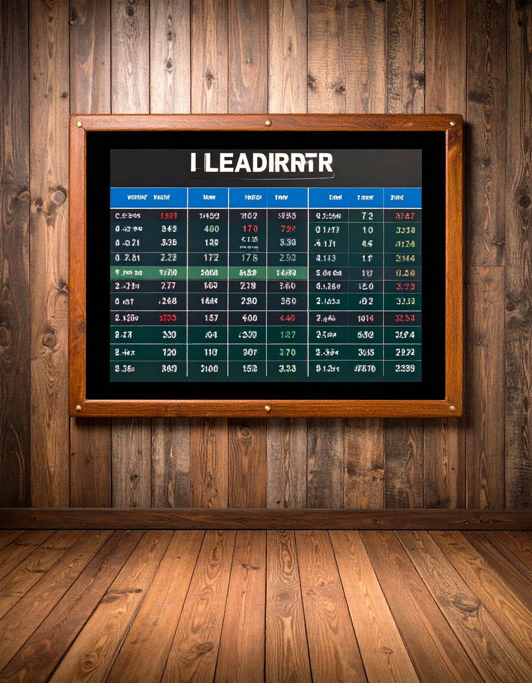 Scoreboard and Leaderboards Boost Competition in the Game Room - 20 Game Room Ideas