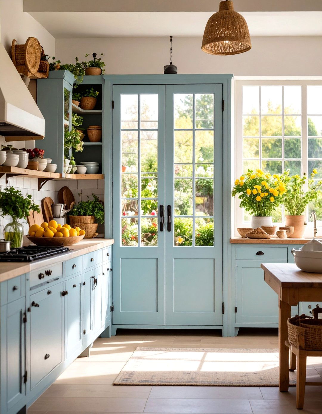 Screen Pantry Door - 20 Pantry Door Ideas