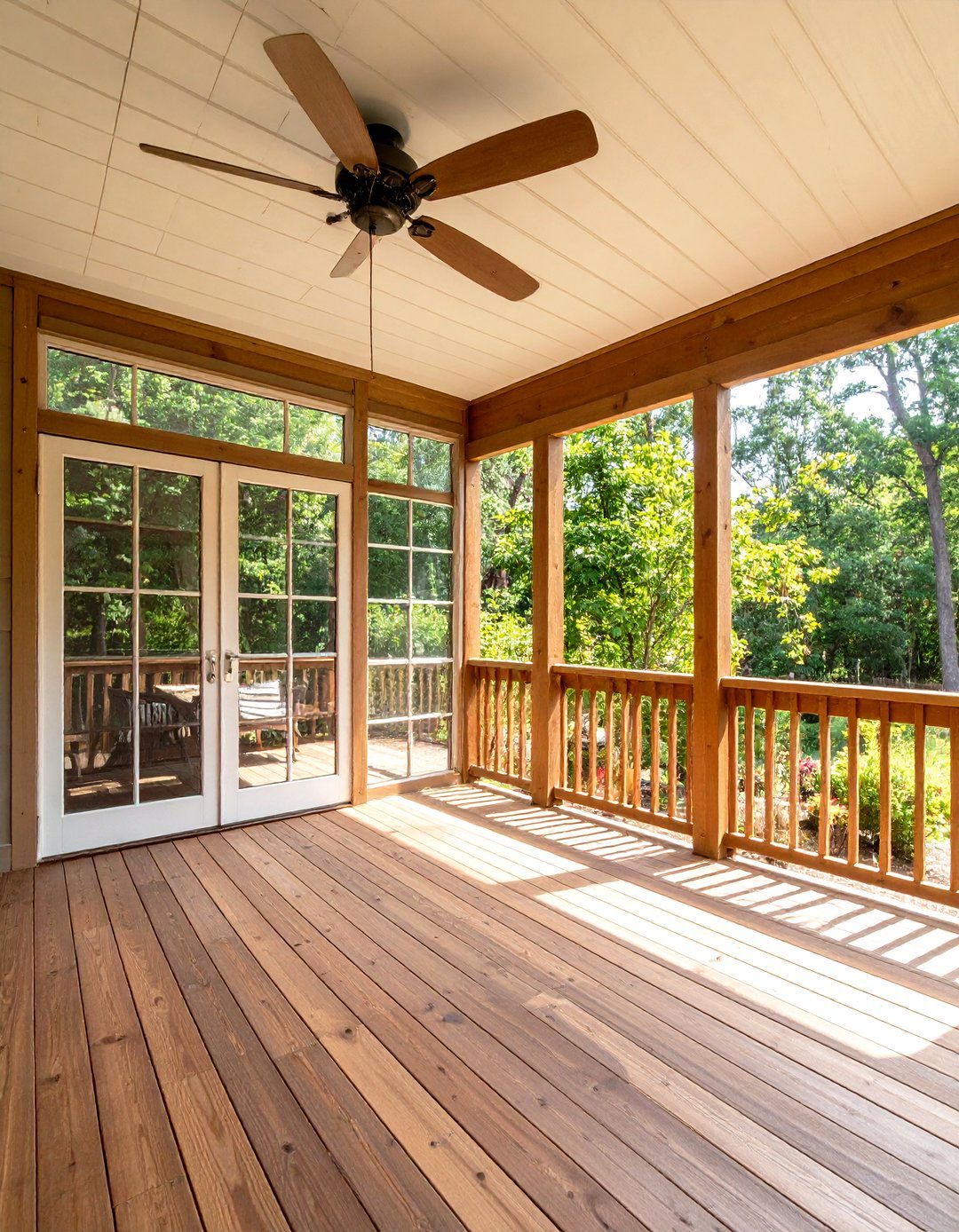 Screened In Porch Deck Retreat - 20 Front Porch Deck Ideas