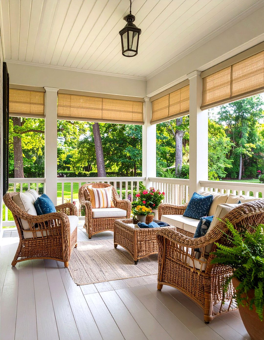Screened In Porch Option - 20 Southern Front Porch Ideas