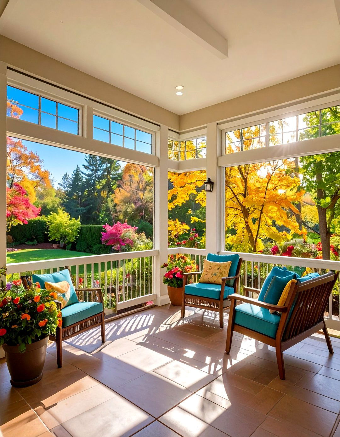 Screened In Privacy - 20 Side Porch Ideas