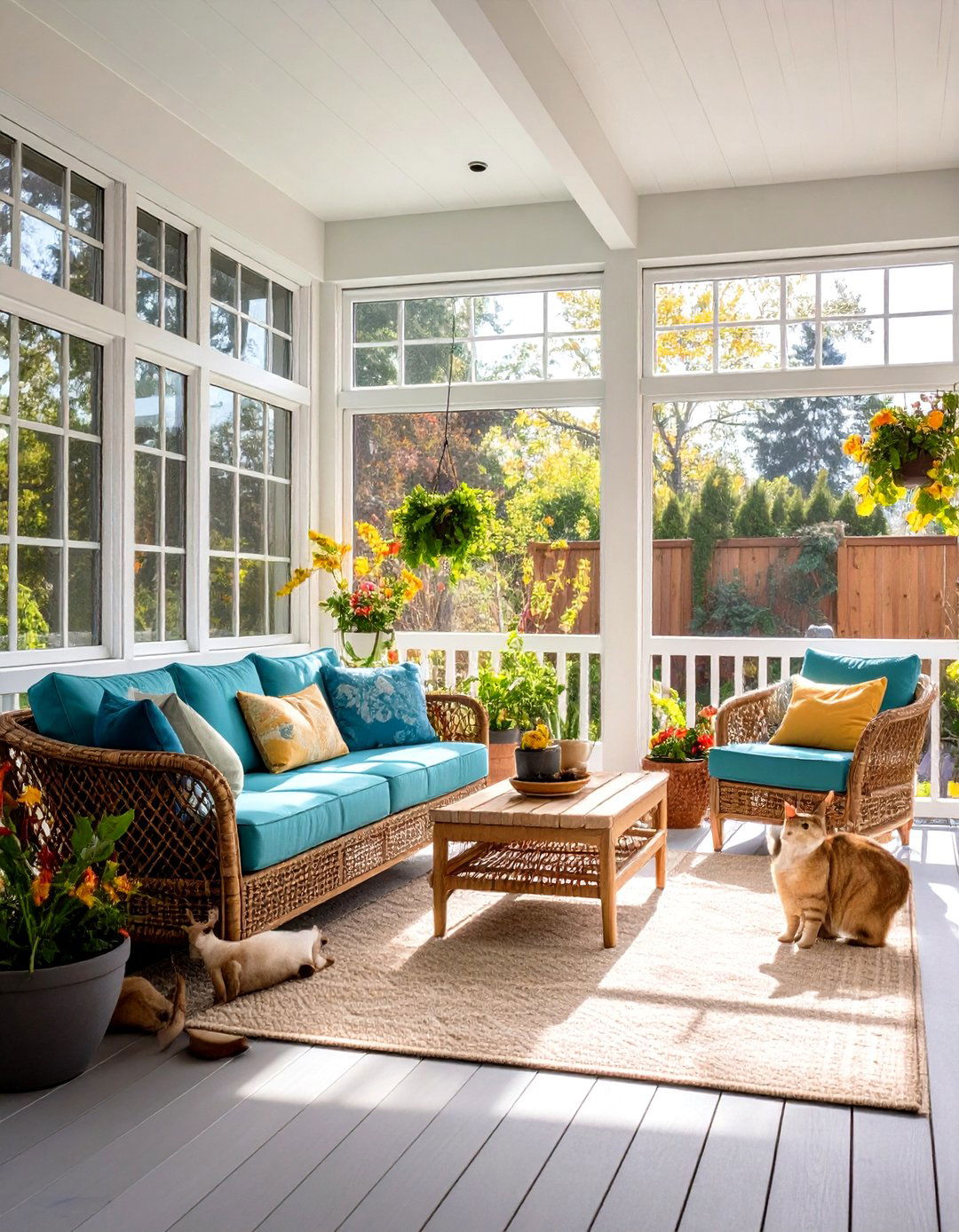 Screened Porch Conversion Outdoor Catio - 20 Outdoor Catio Ideas