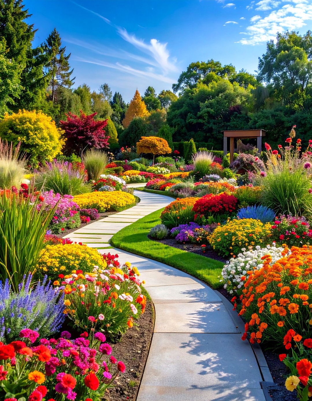 Sculptural Modern Parterre Garden - 20 Parterre Garden Ideas