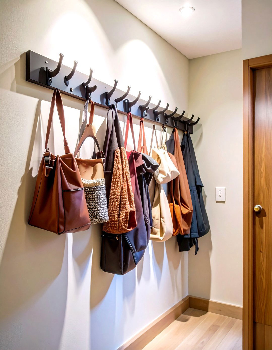 Sculptural Wall Hooks - 20 Hallway Decor Ideas