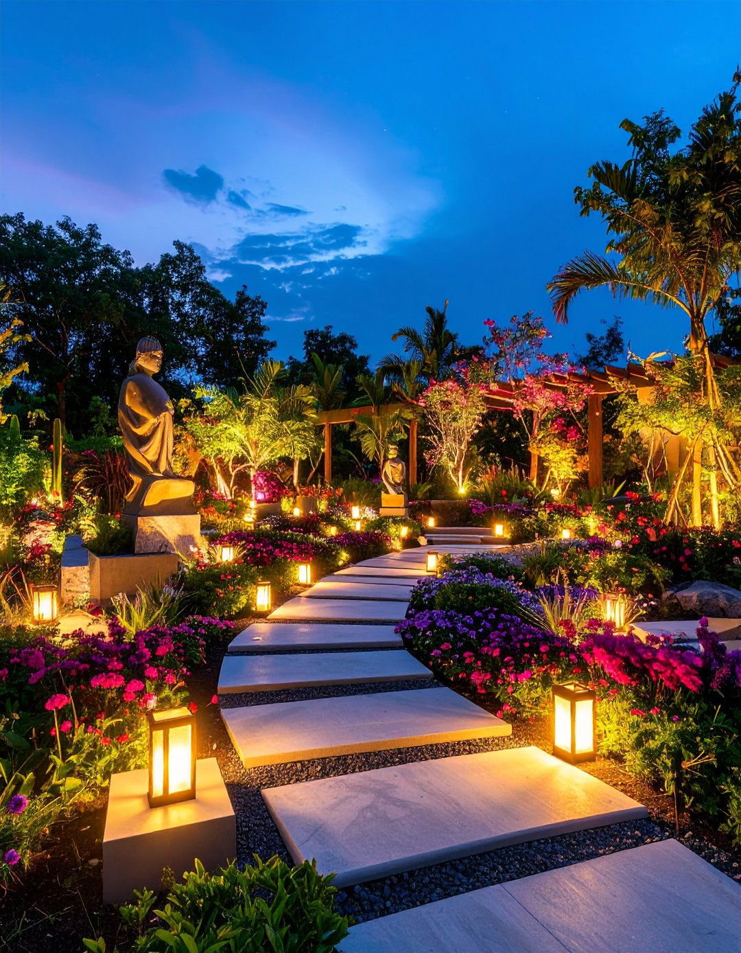Sculpture Garden Landscape Lighting Gallery - 20 Landscape Lighting Ideas