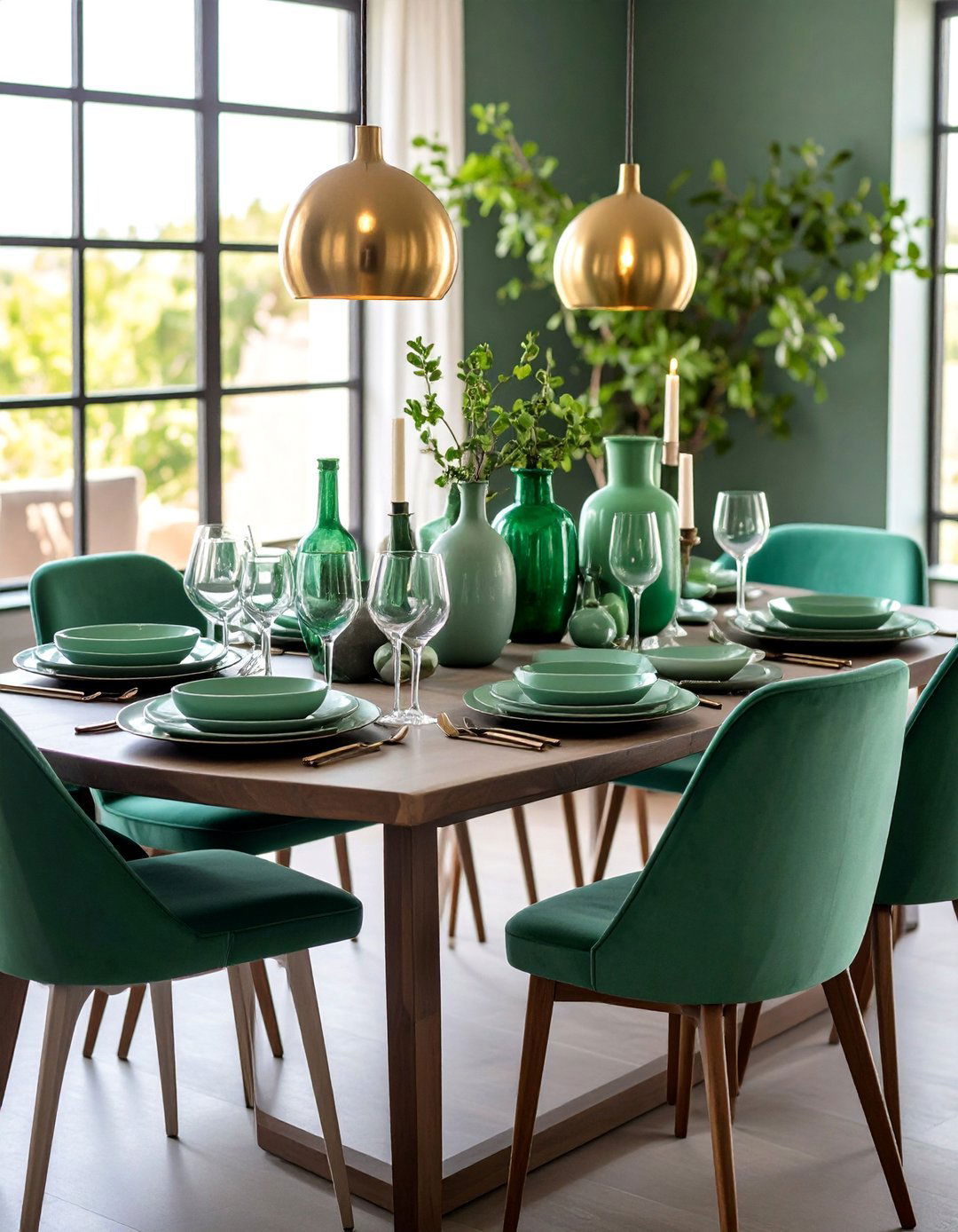 Sea Glass Coastal Dining Room Accent Colors - 20 Coastal Dining Room Ideas