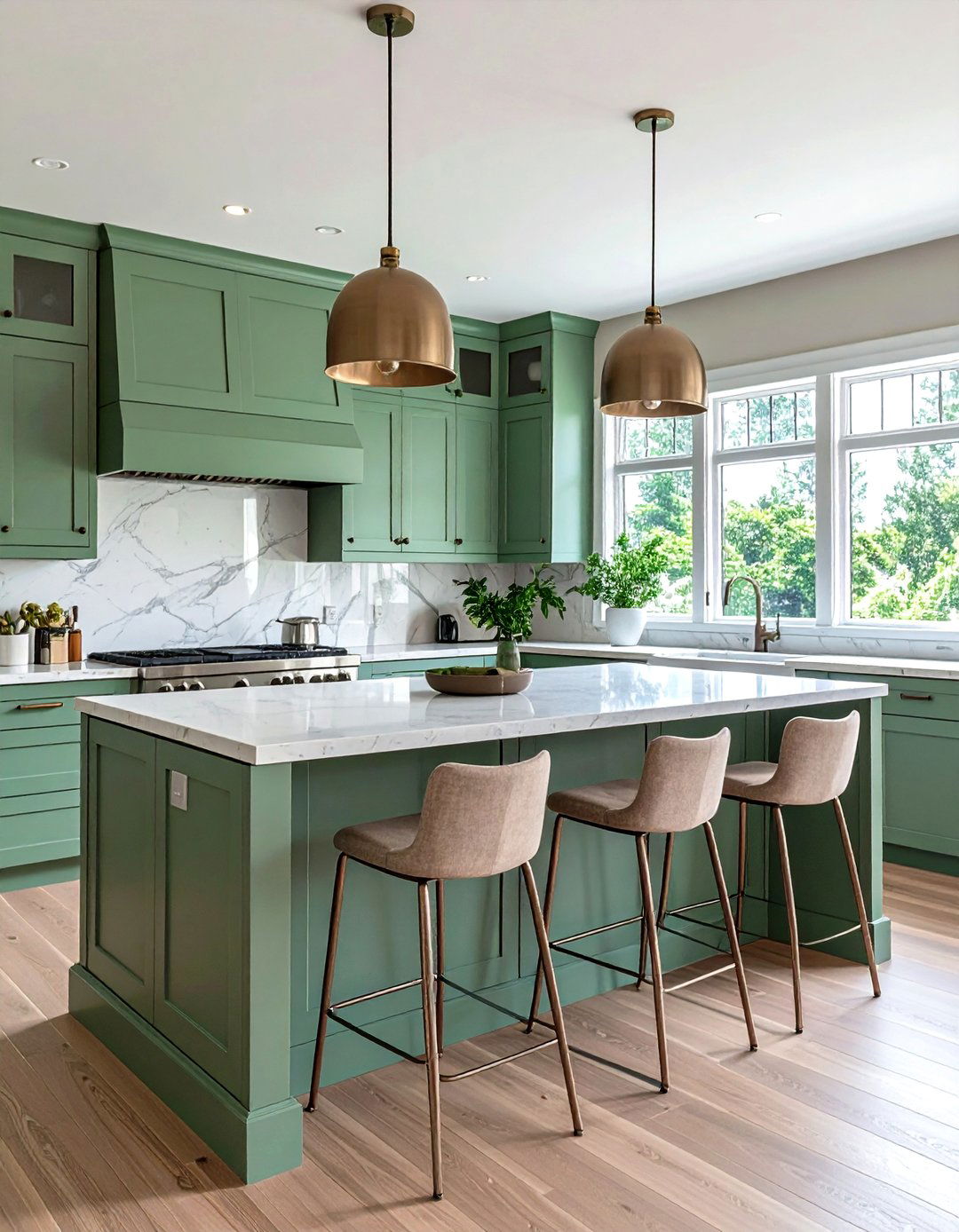 Seafoam Green Kitchen Island - 20 Seafoam Green Kitchen Ideas