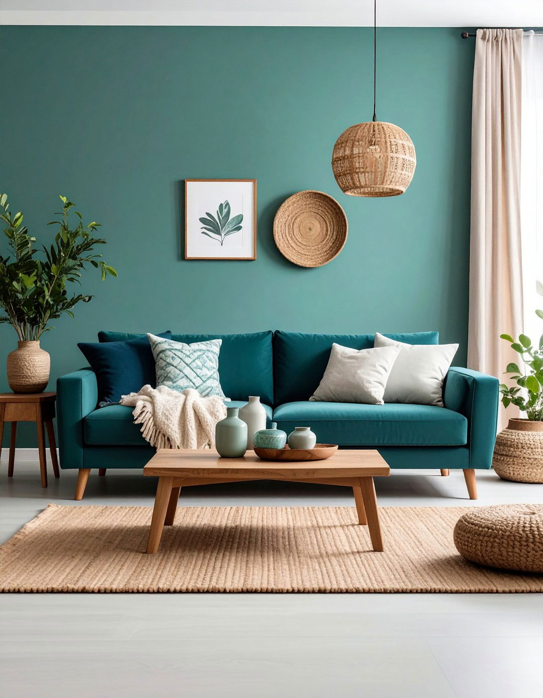 Seafoam Green and Navy Blue for Coastal Calm - 20 Blue and Green Color Combos for Decorating