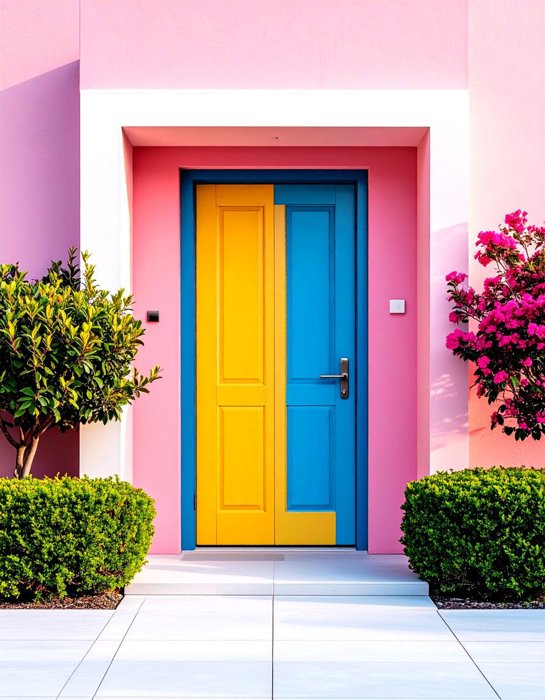 Seamless Flush Mount Door Trim - 20 Exterior Door Trim Ideas